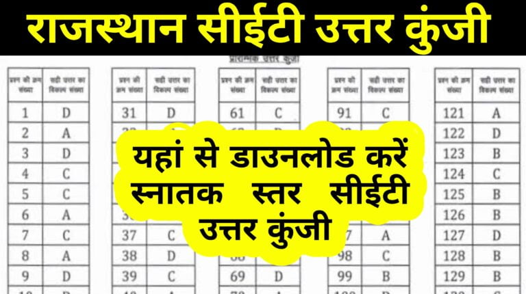 cet syllabus 2024 rajasthan in hindi